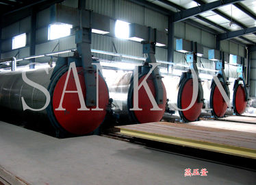 Equipamento concreto ventilado esterilizado da autoclave da planta AAC igualmente usado no produto químico/indústria têxtil