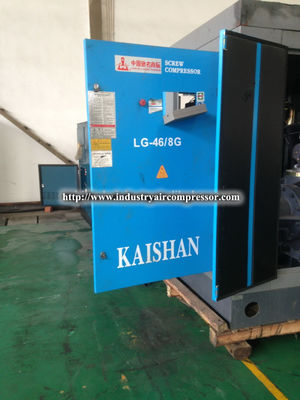 37kw  stationary double screw direct driven air compressor  6.2m³   5.6m³  10 bar